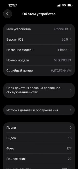 Iphone 13  128GB ,