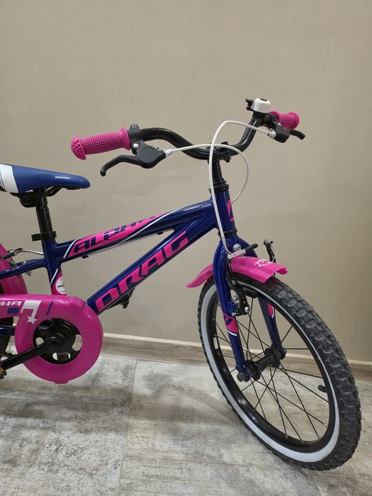 Детски алуминиев велосипед DRAG Alpha 18” – много запазен