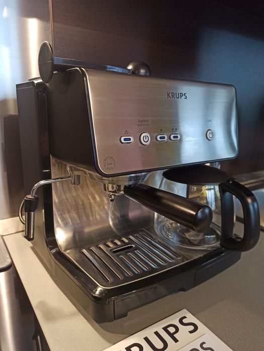 KRUPS еспресо+шварц комбинирана кафе машина