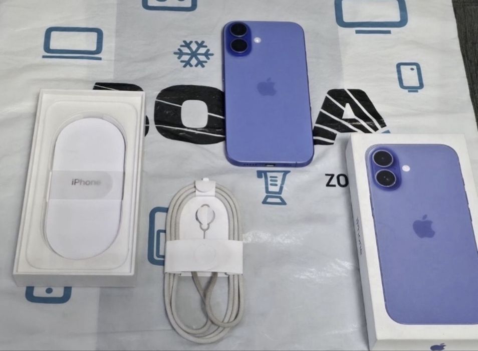 128GB iPhone 16 5G Гаранция ZORA 2026г. Ultramarine | Син