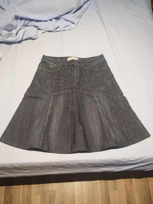 дънкова пола -Л размер