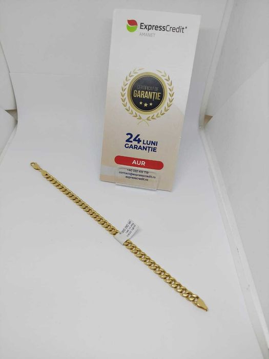 Bratara aur 14k 10.45gr [Ag30 Pacurari 2/B.33622.1] Garantie 2 ani!