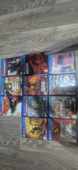 Игры ps4 б/у от 2000тг до 5400тг