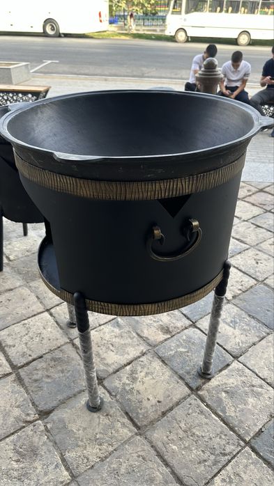 Учак Казан Qozon O’choq 50litr 10kg Sotuvda