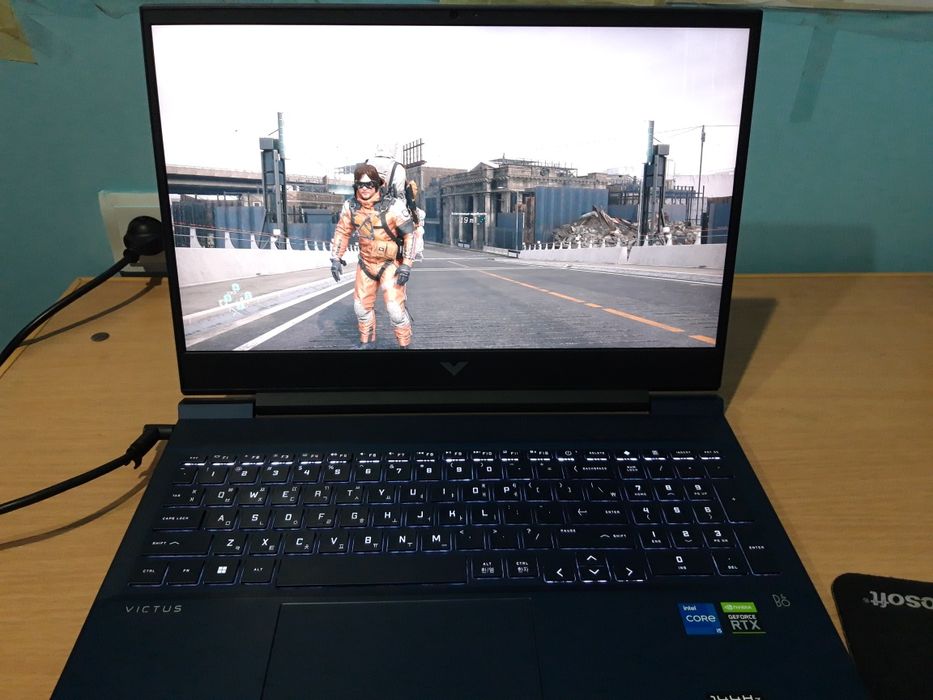 HP VICTUS 16 i5, RTX 3050 игровой мощный ноутбук