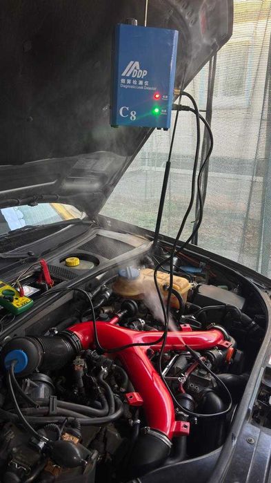 Диагностика дымогенератором автомобилей.