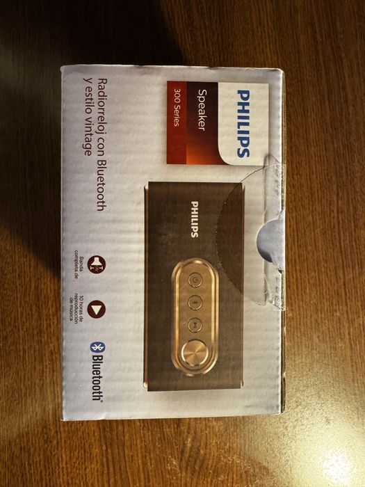 Phillips Bluetooth speaker 300 series Vintage style noua sigilata