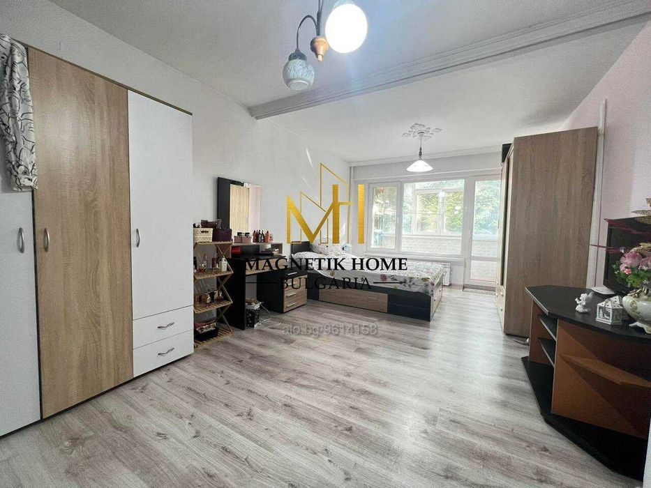 Дава се под наем Тристаен апартамент в Бургас, Славейков - 70 кв.м за 408 € - Снимка #2