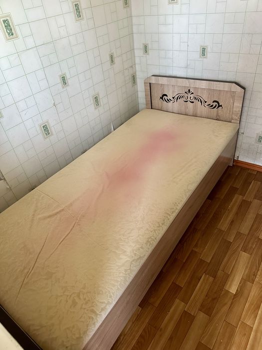 Продается односпальная кровать в хорошем состоянии