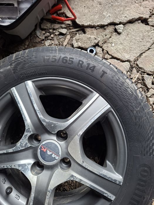 Jante aluminiu cu cauciuc continental