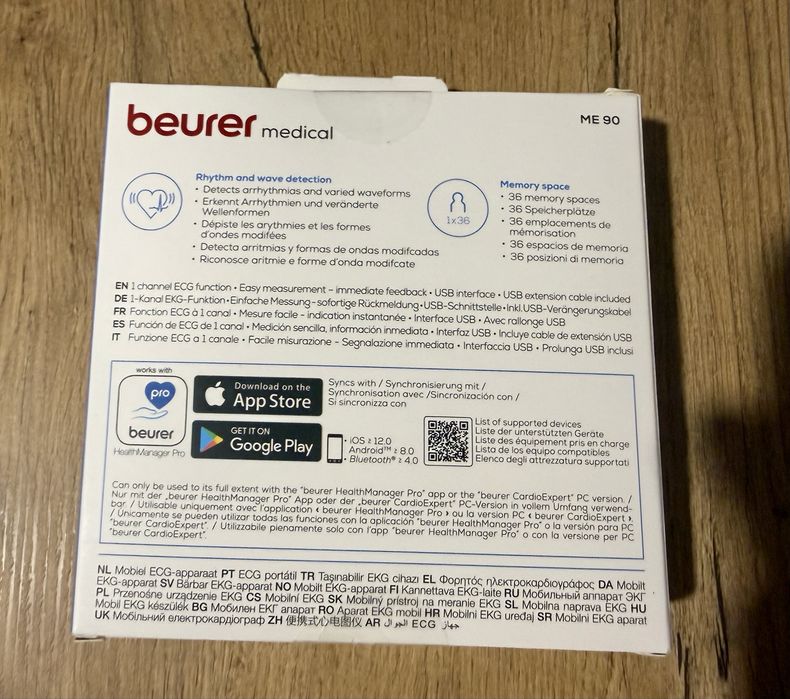 Beurer ME90-EKG portabil