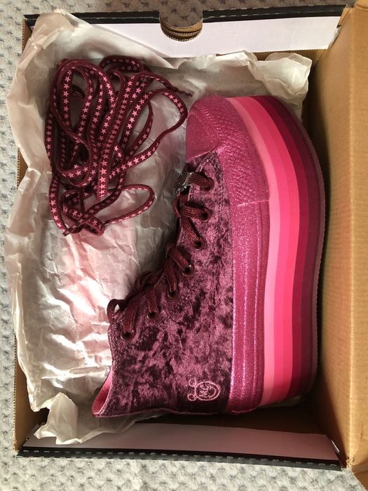 Converse x Miley Cyrus Chuck Taylor All Star Platform High Top Velvet