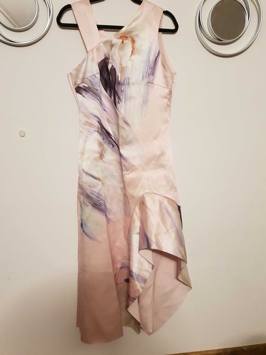 Rochie H&M premium cu matase naturale noua nr 42