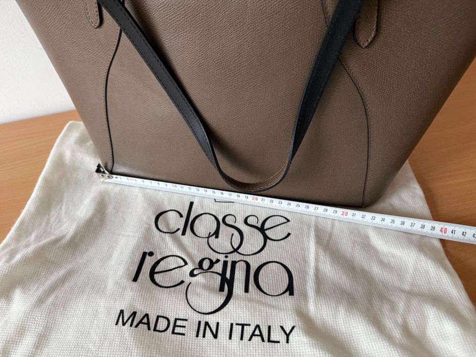Оригинална дамска чанта CLASSE REGINA – естествена кожа, Made in Italy