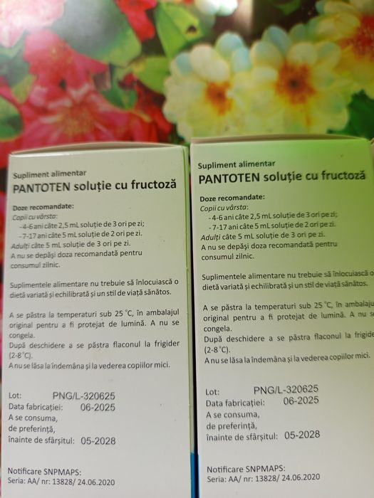 Sirop Pantoten copii