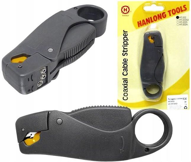Instrument de decupare a cablului coaxial / NOU