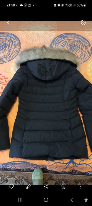 Дамско Зимно дълго яке.Размер S Чисто ново без забележки.