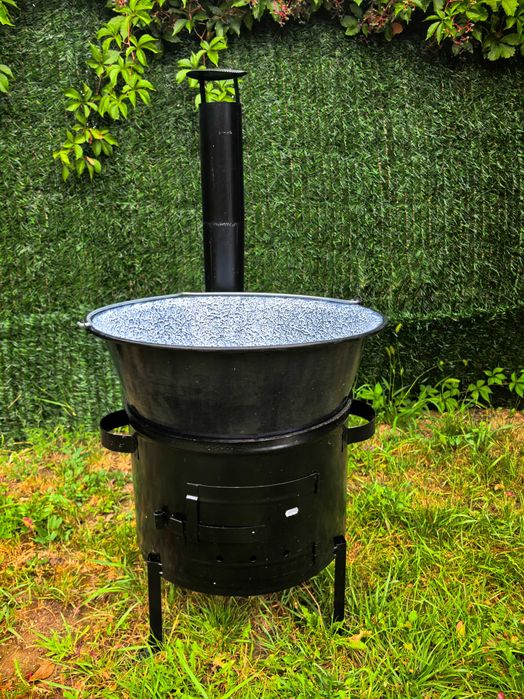 Set Gatit Outdoor – Ceaun 40L + Suport 45cm!