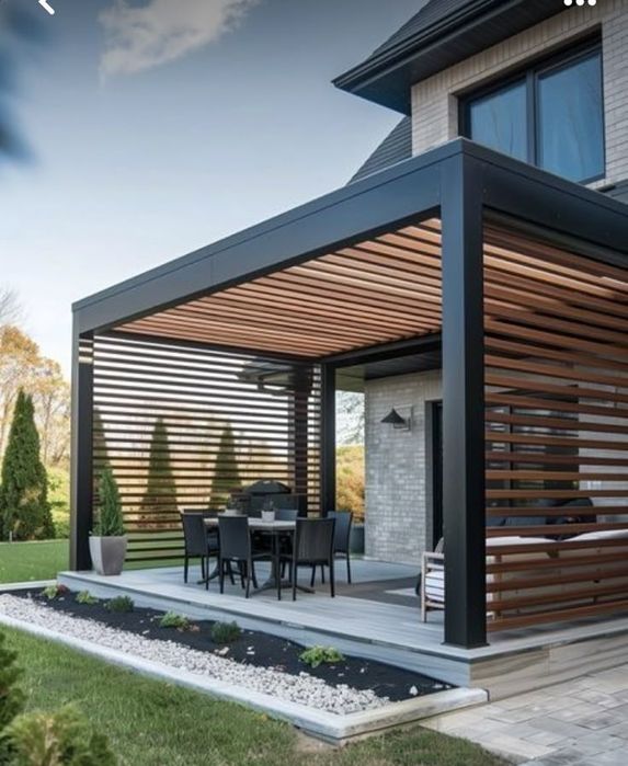 Foișoare terase pergole moderne