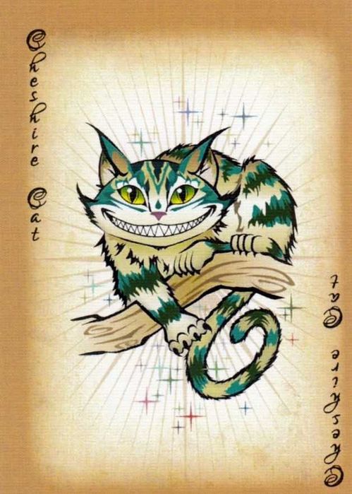 Коллекционные игральные карты Alice, размер 7х12см