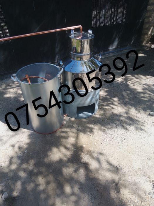 Cazan pt țuică din Inox+Accesorii