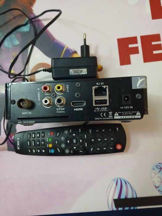 Receptor/Decodor cablu tv dvb-c digi
