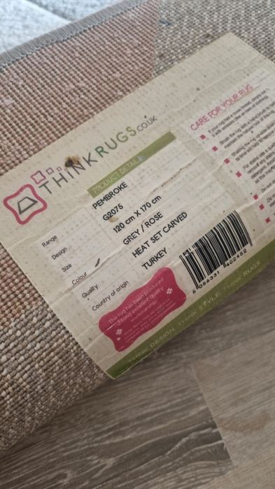 Covor Pembroke Grey Rose  1,70/ 1,20m