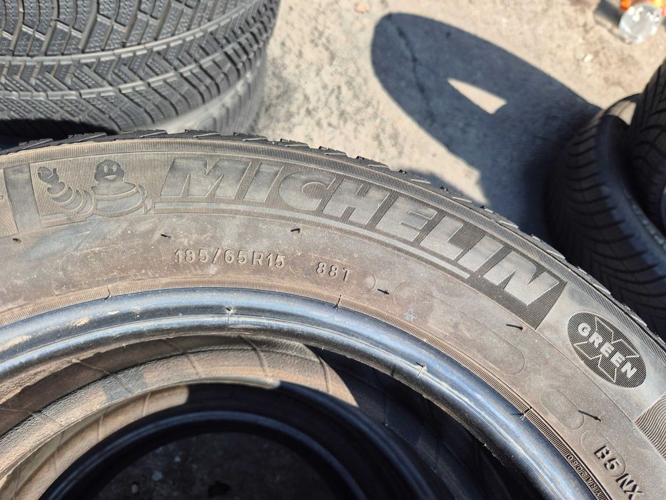 2 Anvelope M+S IARNA - 185/65/15 88T - Michelin Alpin 4 - Stare F BUNA - DOT 2018 !