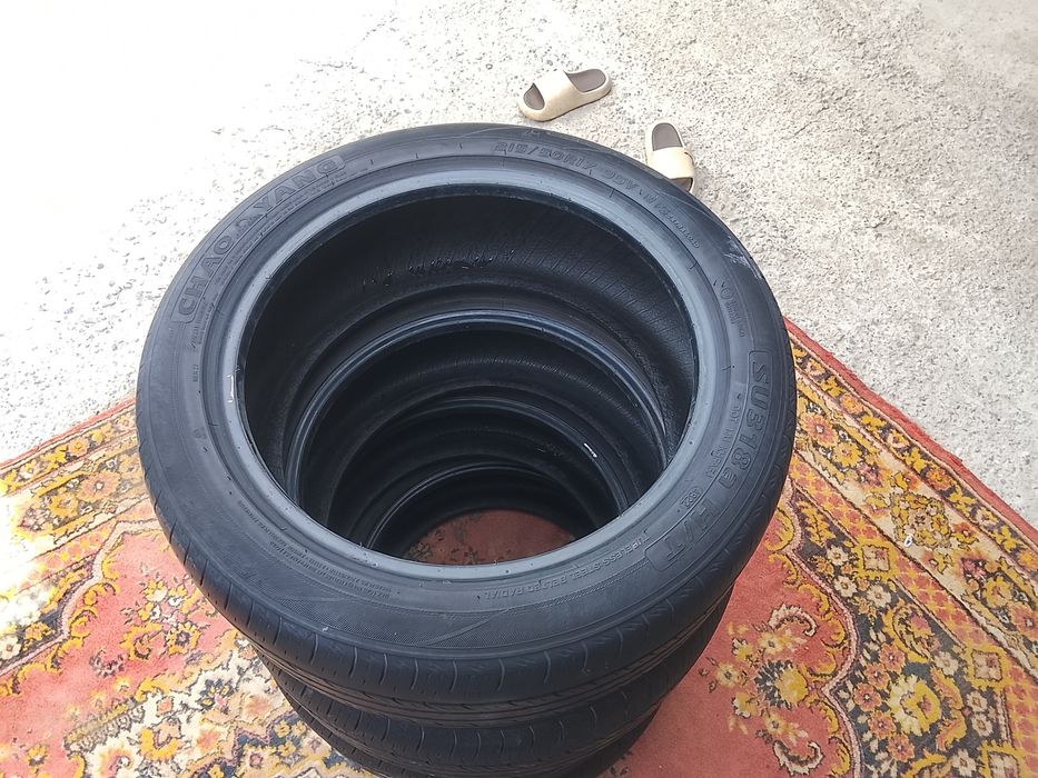Шины 215/50 R17  летний сезон б/у