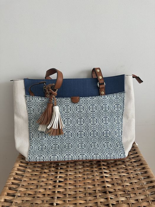 Дамска чанта от текстил и еко кожа Parfois