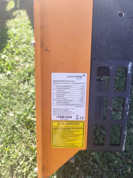 invertor 6kw Zentralsolar