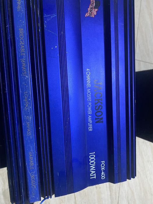 Sistem audio auto – Amplificator + Subwoofer Pioneer | Bass puternic