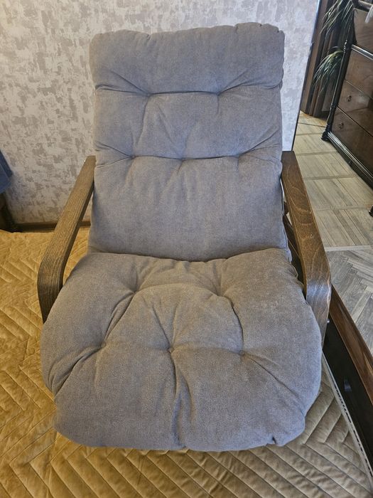 Кресло Икеа после реставрации