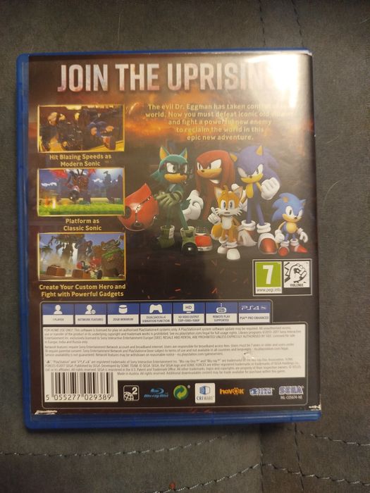 Sonic Forces — игра для PlayStation 4.