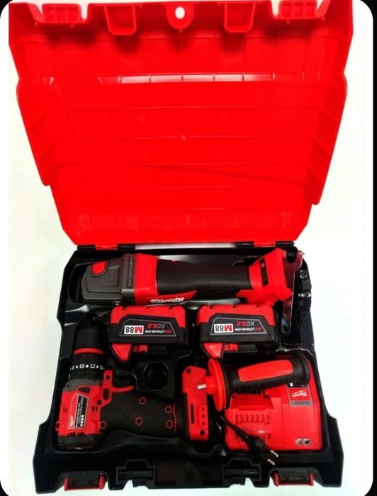 Дрель шуруповерт и Болгарка Milwaukee