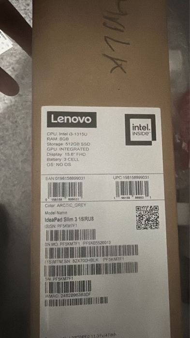 Lenovo ноутбук i3-1315