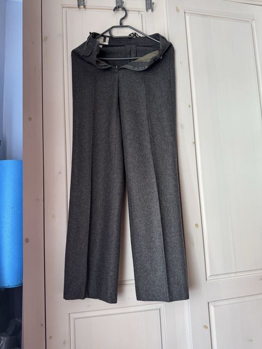 Pantaloni eleganti lana 65%, marime XS