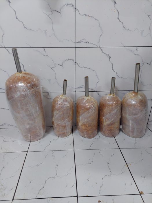 Мясо для донера готовые в шампурах