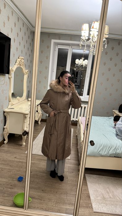 Парка из натурального песца