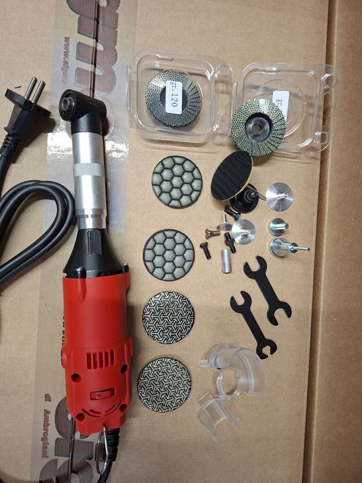 Mini polizor 350 W, mini disc si alte accesorii