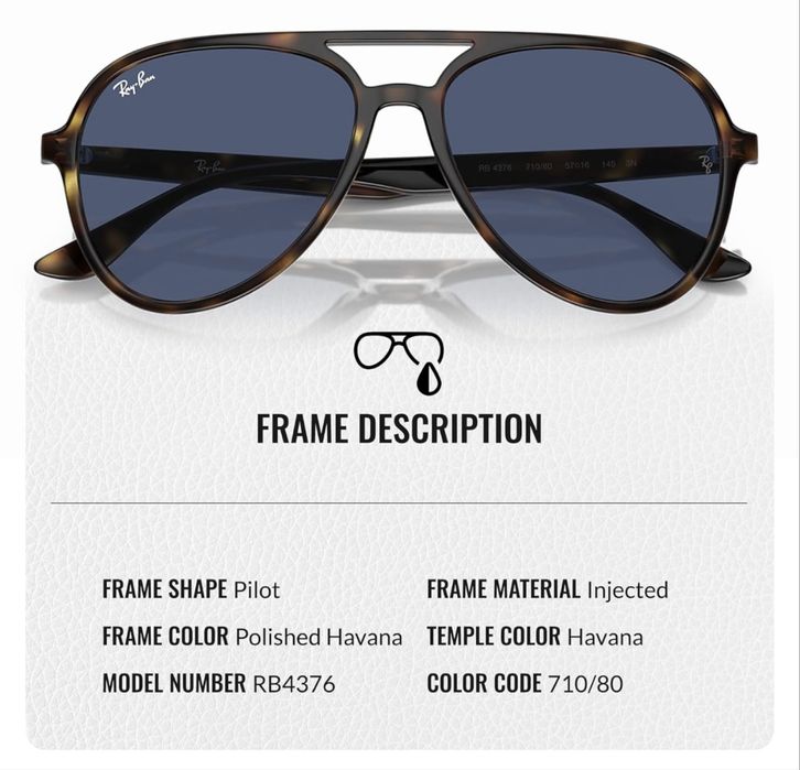 Очки бренда Ray-Ban. Новые
