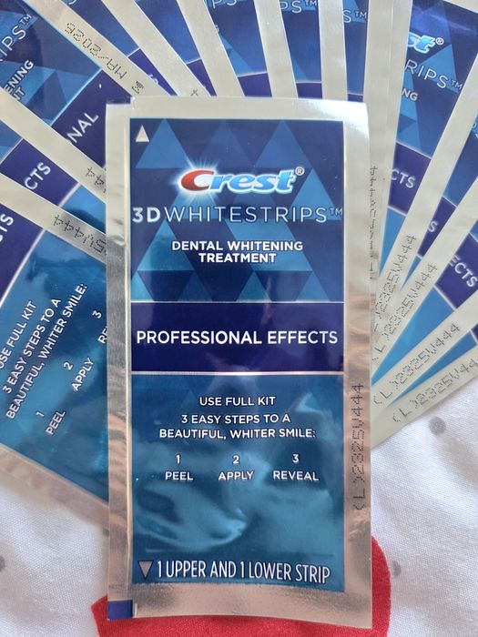 Vand Set 14 zile Benzi Albire Crest - Profesional Effects (28 benzi)