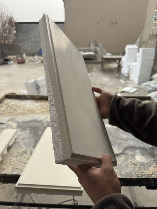 Fasad uchun Travertin tosh Termopanel kafel klay bilan yopishadi