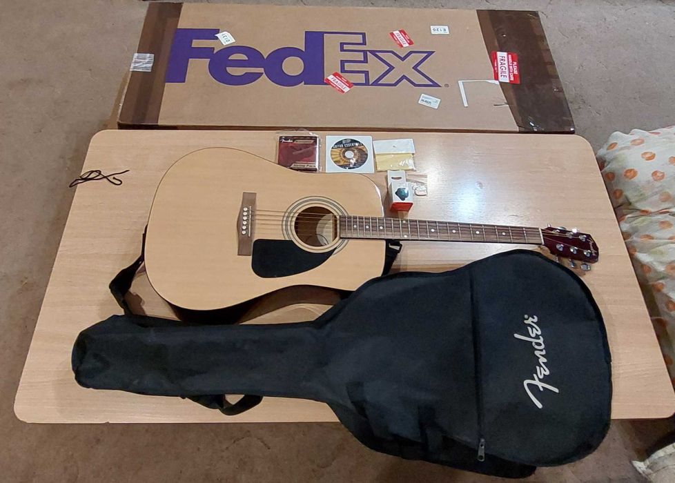 Акустическая гитара Fender FA-115 PK Natural Acoustic Guitar Pack - V2