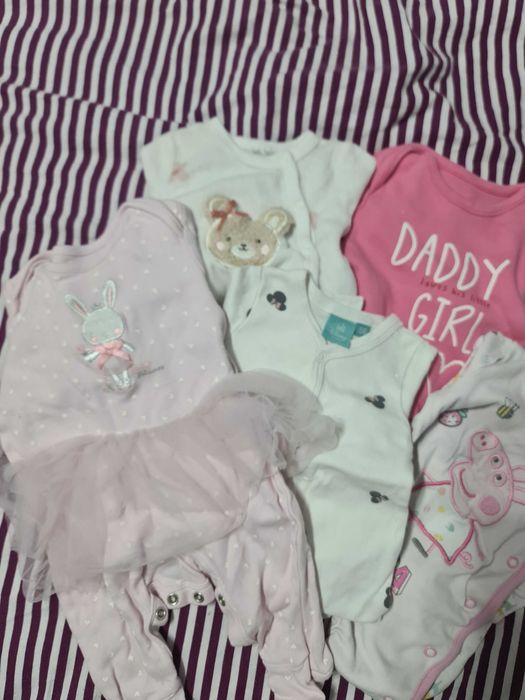 Голям лот бебешки дрхи за момиче 0-3