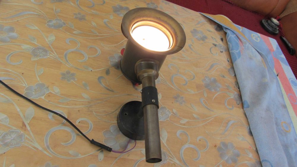 Lampa vintag alama raritate superba