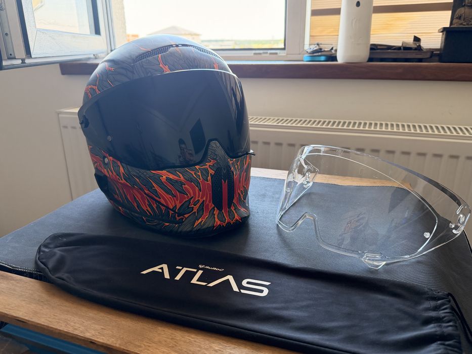 Ruroc Atlas 4.0 editie limtata SURTR  + viziera transparenta