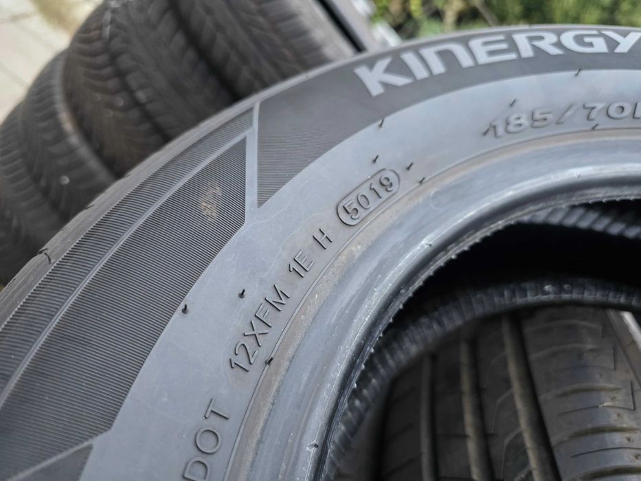 4бр Като нови летни гуми 185 70 13 - Hankook