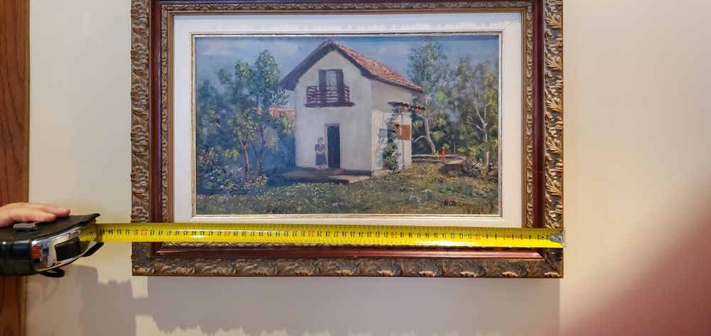 Никола Димитров картина масло