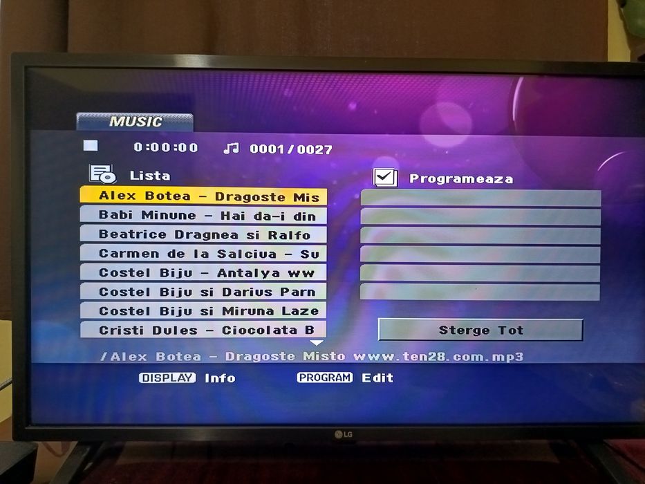 DVD LG Full HD cu telecomanda originala